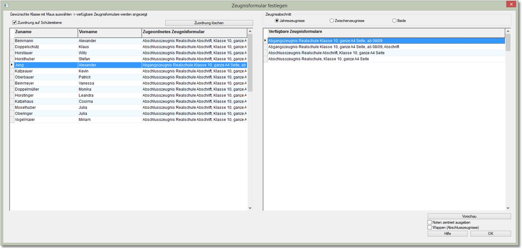 Zeugnisformular_festlegen2